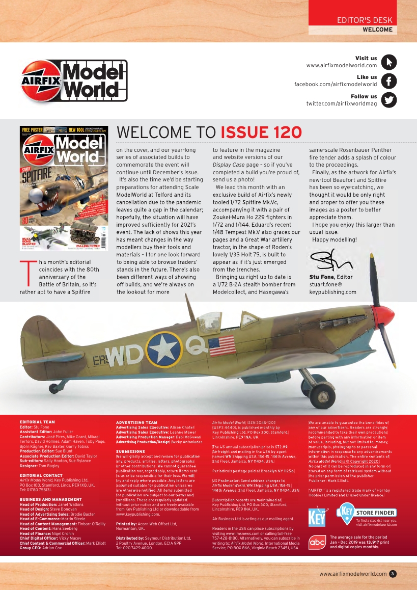 Airfix Model World 120 2020-11